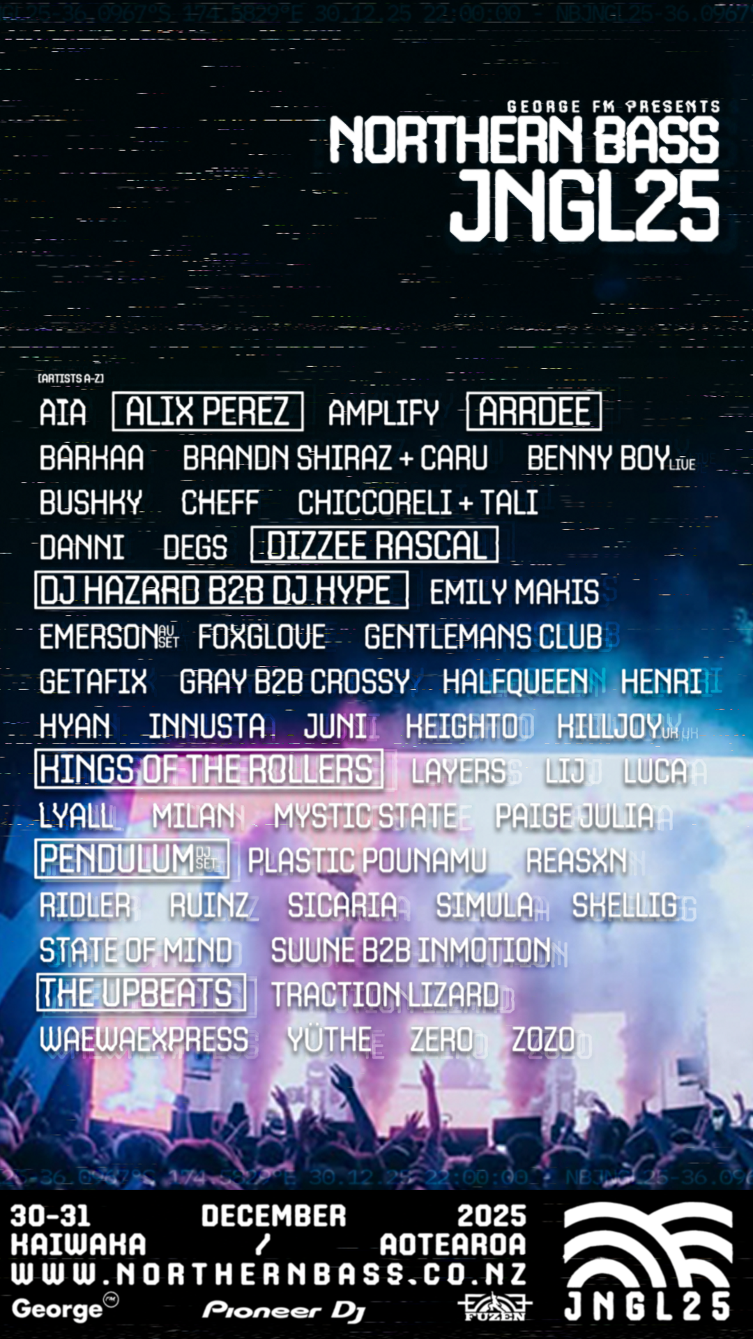 Northern Bass JNGL25 - Lineup Announcement